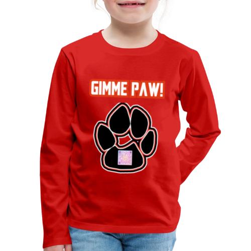Jack-Jack’s Paw (Proceeds go to ASPCA!) - Kids' Premium Long Sleeve T-Shirt