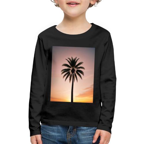 palm peace - Kids' Premium Long Sleeve T-Shirt