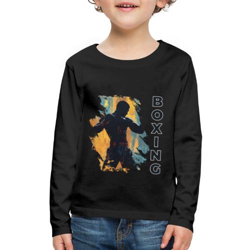Boxing Fuel - Kids' Premium Long Sleeve T-Shirt