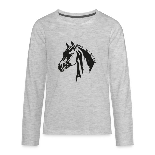 Bridle Ranch Hold Your Horses (Black Design)