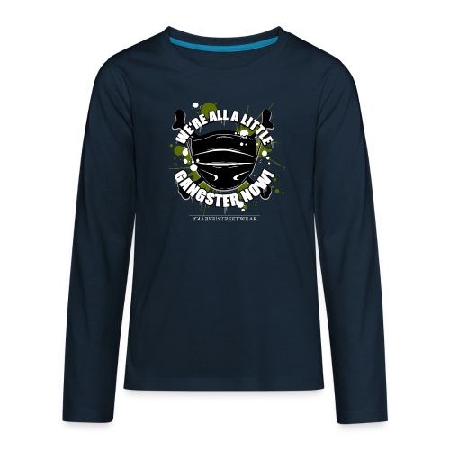 Covid Gangster - Kids' Premium Long Sleeve T-Shirt
