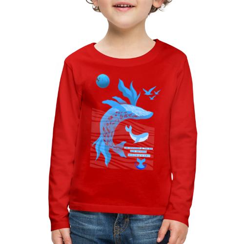 The Wonders Of The Sea - Kids' Premium Long Sleeve T-Shirt