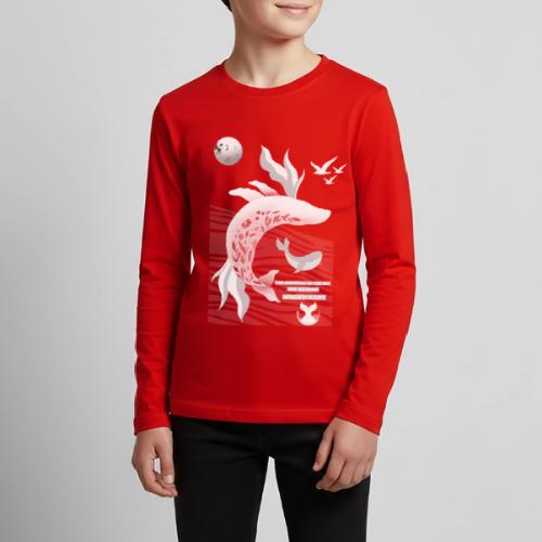 The Wonders Of The Sea - Kids' Premium Long Sleeve T-Shirt