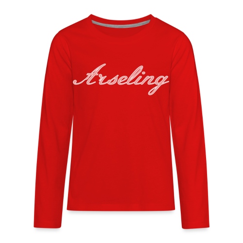Arseling (Elegant) - Kids' Premium Long Sleeve T-Shirt