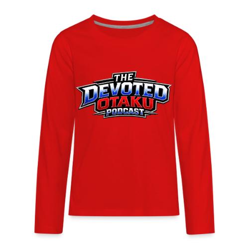 The Devoted Otaku Podcast Official Merch - Kids' Premium Long Sleeve T-Shirt