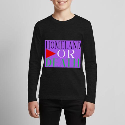 Homeland, freedom, Christmas, children, family, an - Kids' Premium Long Sleeve T-Shirt