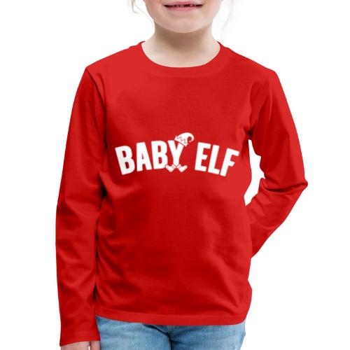 Baby Elf in White - Kids' Premium Long Sleeve T-Shirt