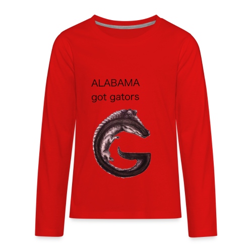 Alabama gator - Kids' Premium Long Sleeve T-Shirt