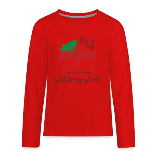 Hallmark Christmas Shirt - Kids' Premium Long Sleeve T-Shirt