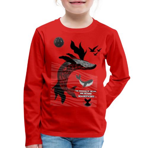 The Wonders Of The Sea - Kids' Premium Long Sleeve T-Shirt