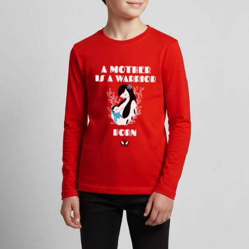 Warrior Mother - Kids' Premium Long Sleeve T-Shirt