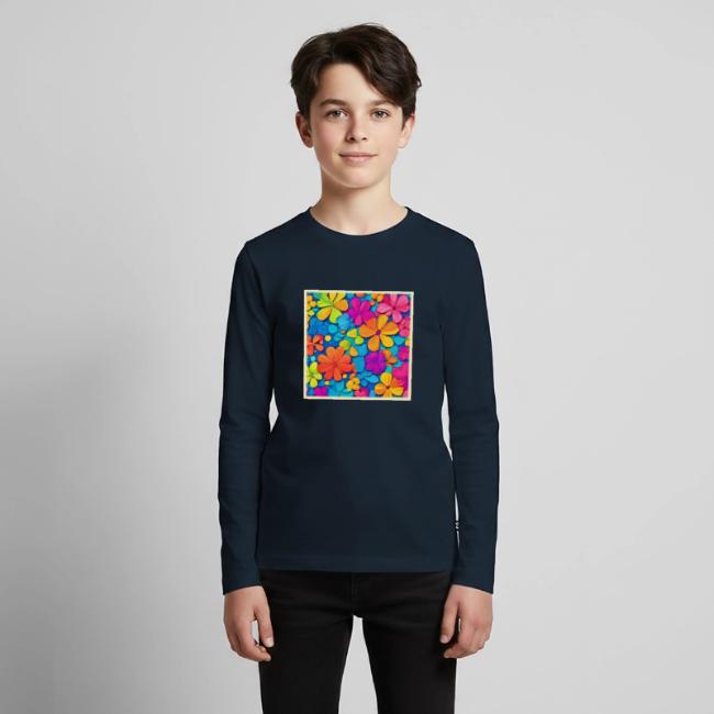 Vibrant Floral Abstract Art