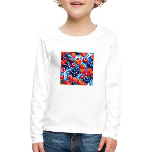 Berrylicious Blue Dream - Kids' Premium Long Sleeve T-Shirt