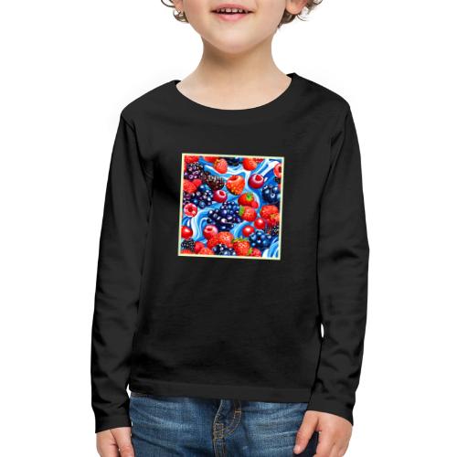 Berrylicious Blue Dream - Kids' Premium Long Sleeve T-Shirt
