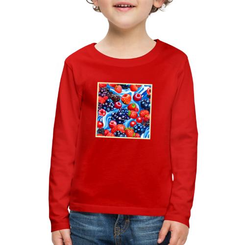Berrylicious Blue Dream - Kids' Premium Long Sleeve T-Shirt