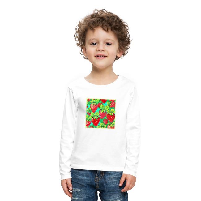 Strawberry Pop Art Pattern