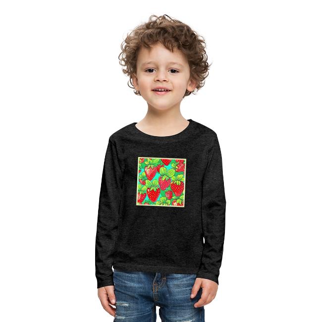 Strawberry Pop Art Pattern
