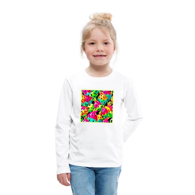 Dragon Fruit Vivid Pattern
