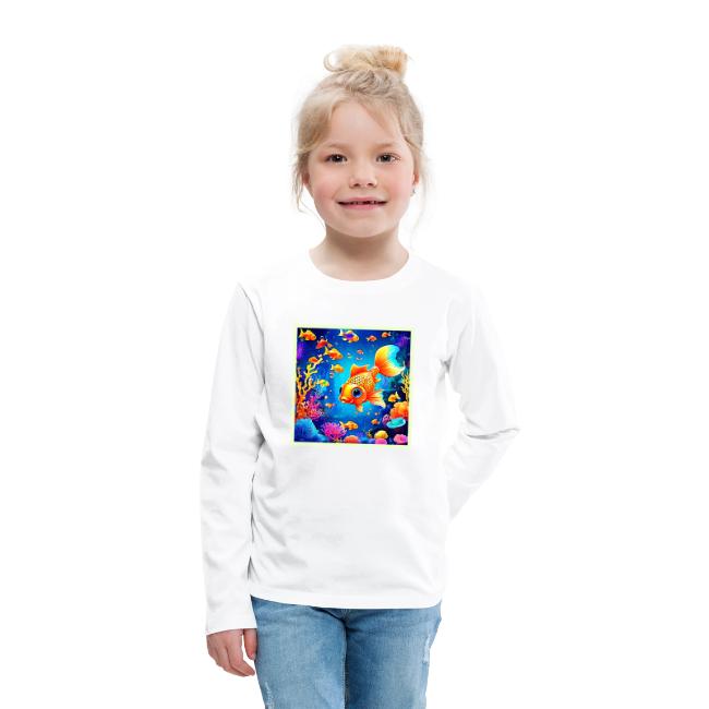 Vibrant Underwater Fish World Design