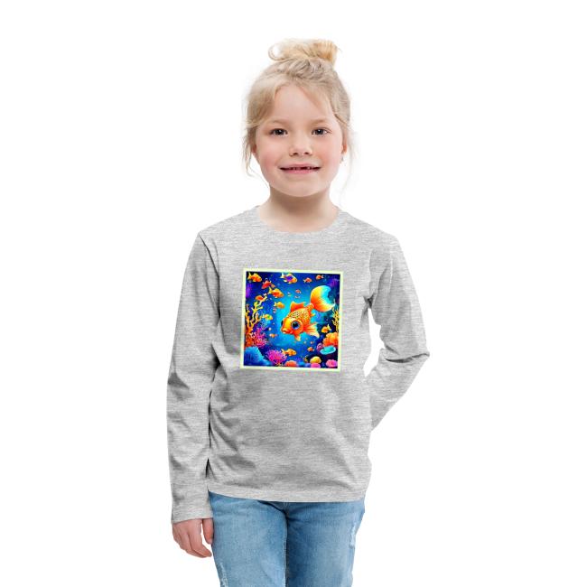 Vibrant Underwater Fish World Design