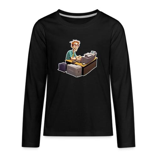 Hard At Work - Kids' Premium Long Sleeve T-Shirt