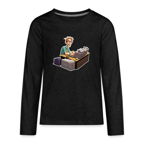 Hard At Work - Kids' Premium Long Sleeve T-Shirt