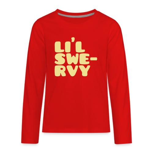 lil swervy stacked - Kids' Premium Long Sleeve T-Shirt
