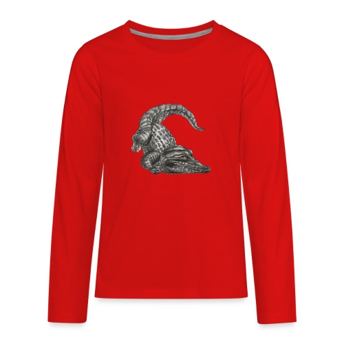 crocodile croc - Kids' Premium Long Sleeve T-Shirt