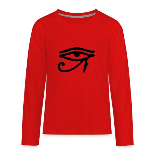 Eye of Horus - Kids' Premium Long Sleeve T-Shirt