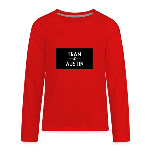 Team Austin Youtube Fan Base - Kids' Premium Long Sleeve T-Shirt
