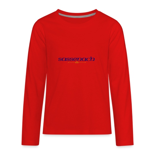 Sassenach Logo - Kids' Premium Long Sleeve T-Shirt