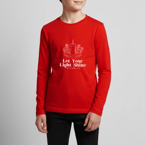Let Your Light Shine - Kids' Premium Long Sleeve T-Shirt