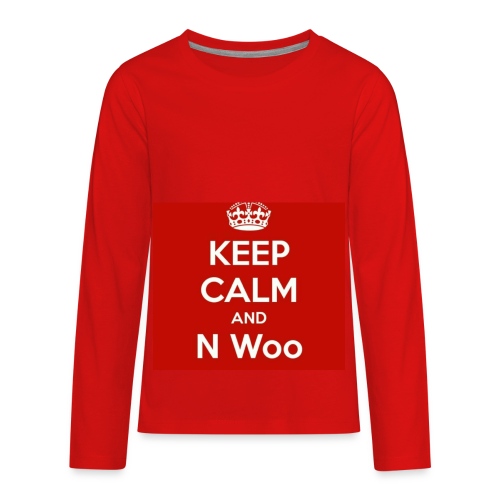 N woo - Kids' Premium Long Sleeve T-Shirt