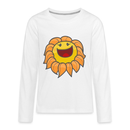 Happy sunflower - Kids' Premium Long Sleeve T-Shirt
