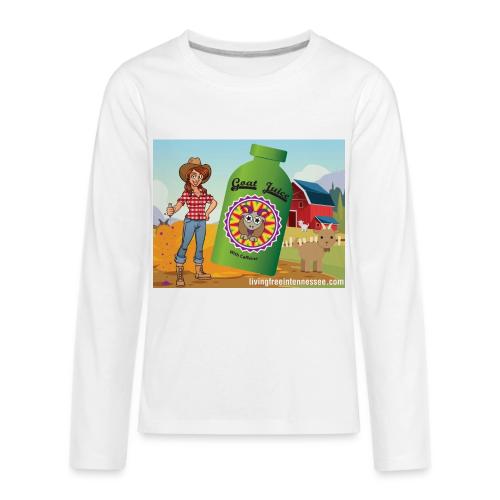 Nicole Sauce's Goat Juice - Kids' Premium Long Sleeve T-Shirt