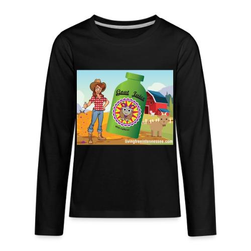 Nicole Sauce's Goat Juice - Kids' Premium Long Sleeve T-Shirt