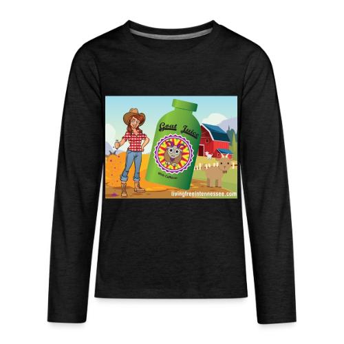 Nicole Sauce's Goat Juice - Kids' Premium Long Sleeve T-Shirt