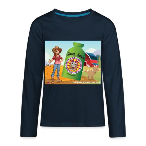 Nicole Sauce's Goat Juice - Kids' Premium Long Sleeve T-Shirt
