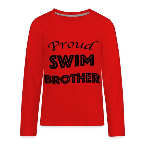 swim brother - Kids' Premium Long Sleeve T-Shirt