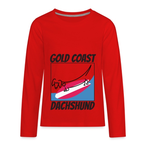 Gold Coast Dachshund - Kids' Premium Long Sleeve T-Shirt