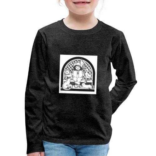 Reading to Animals - Kids' Premium Long Sleeve T-Shirt