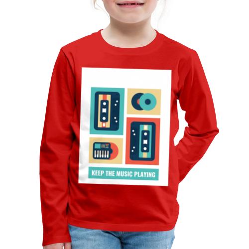 Music 2 - Kids' Premium Long Sleeve T-Shirt