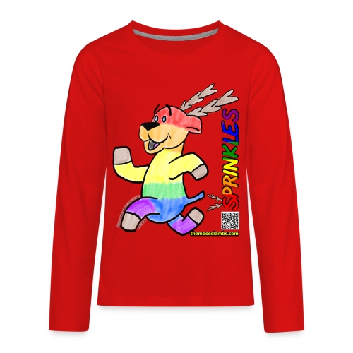 Sprinkles the MooseLamb (H2D) - Kids' Premium Long Sleeve T-Shirt