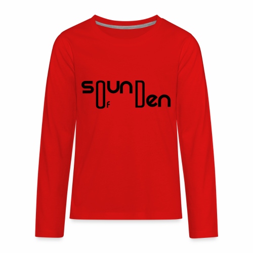Soundofden Classical Black Logo - Kids' Premium Long Sleeve T-Shirt