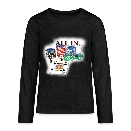 Poker Ace King2 - Kids' Premium Long Sleeve T-Shirt