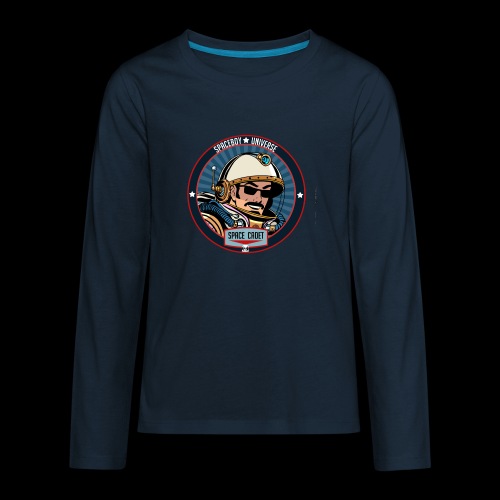 Spaceboy - Space Cadet Badge - Kids' Premium Long Sleeve T-Shirt