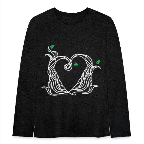Tree Love Best Friends Heart White - Kids' Premium Long Sleeve T-Shirt