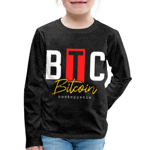 Places To Get Deals On BITCOIN SHIRT STYLE - Kids' Premium Long Sleeve T-Shirt