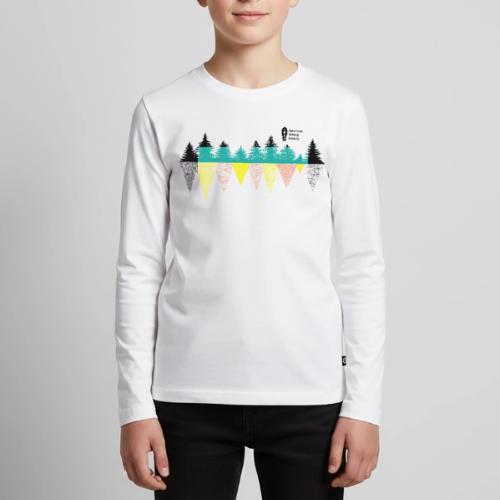 Treeline Geometry - Kids' Premium Long Sleeve T-Shirt