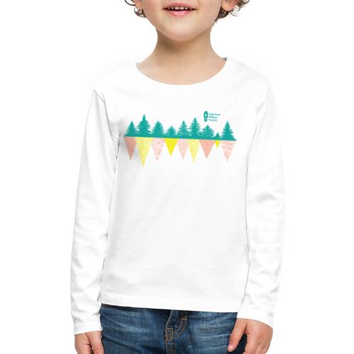 Treeline Geometry - Kids' Premium Long Sleeve T-Shirt